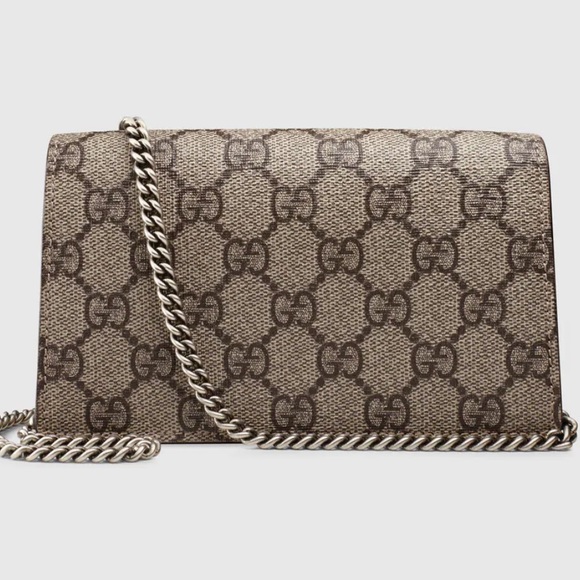 AUTHENTIC GUCCI DIONYSUS GG SUPREME SUPER MINI BAG - Picture 2 of 3